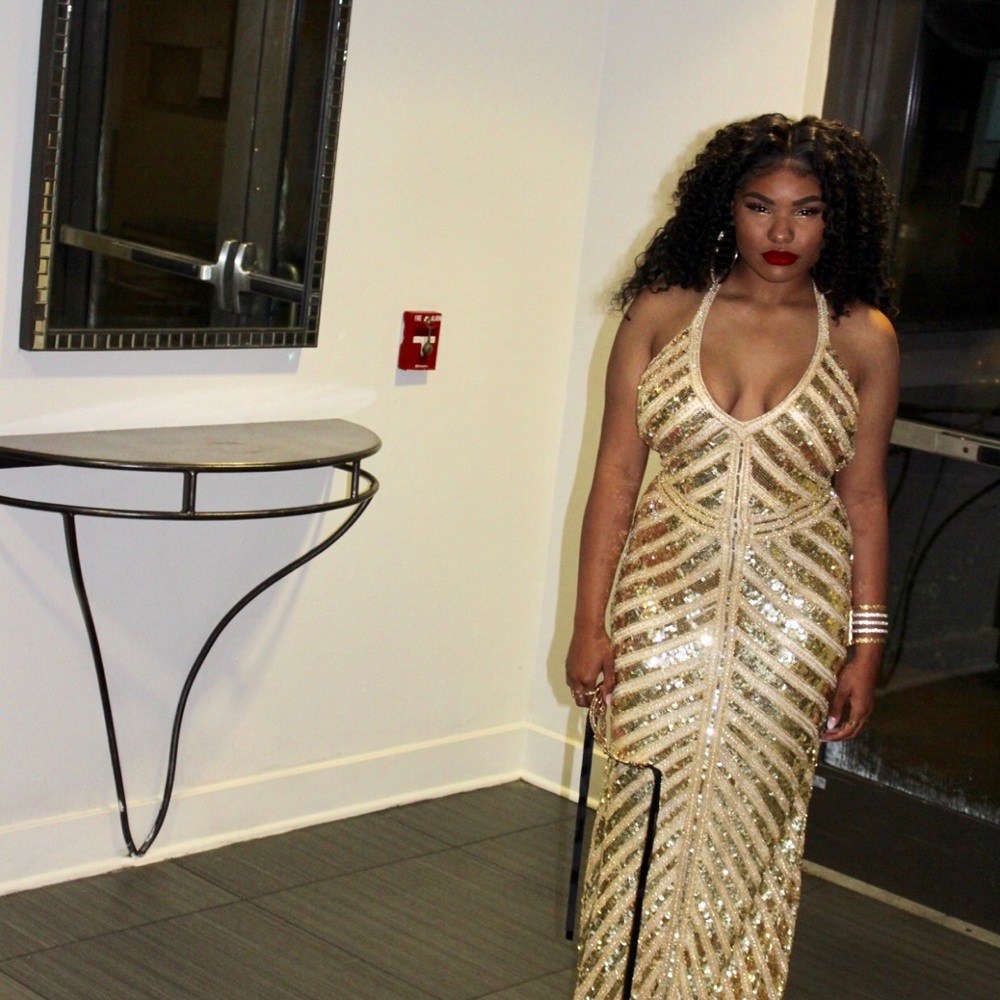 Sequins gown